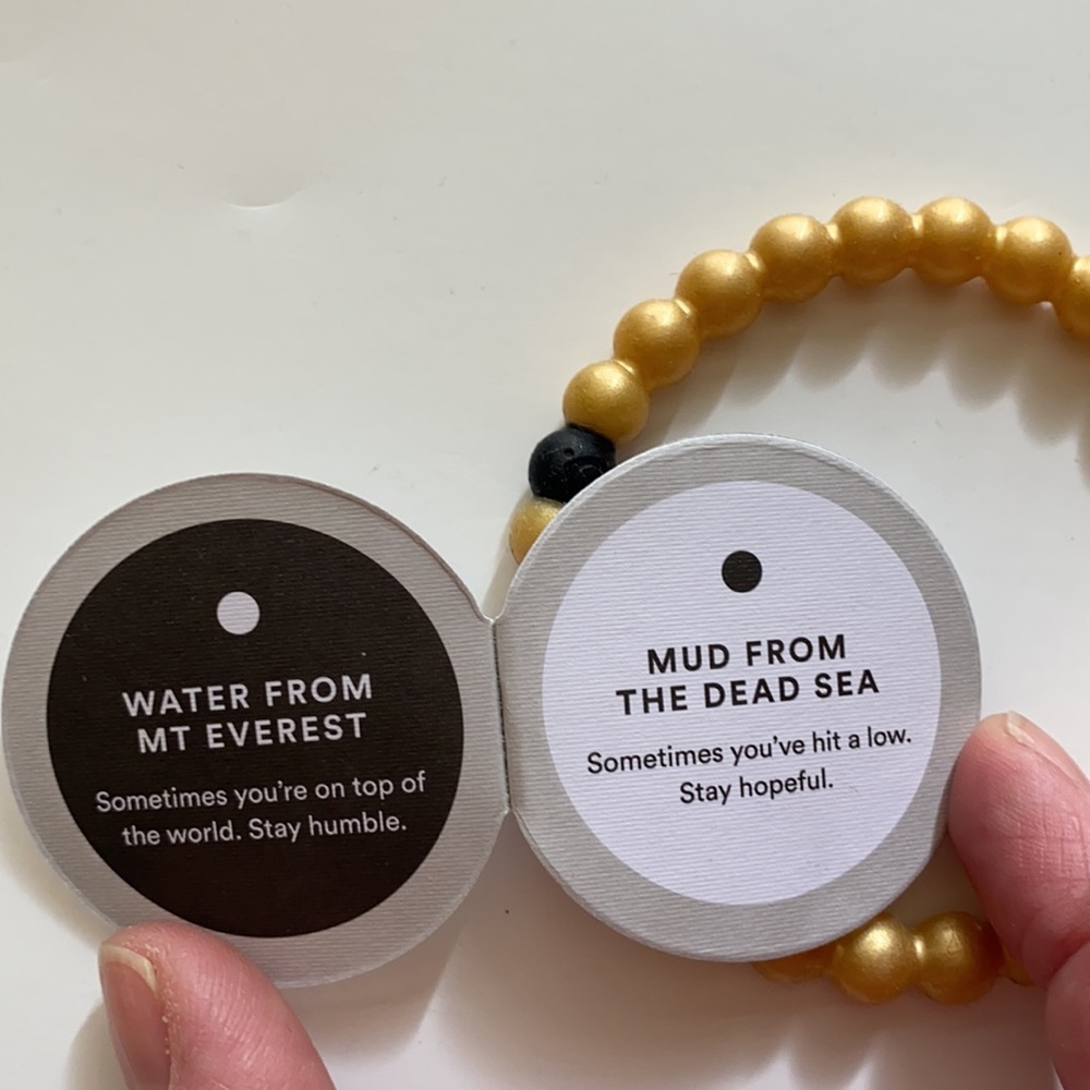 Lokai Bracelet Gold Choose Your Cause M - Picture 4 of 5